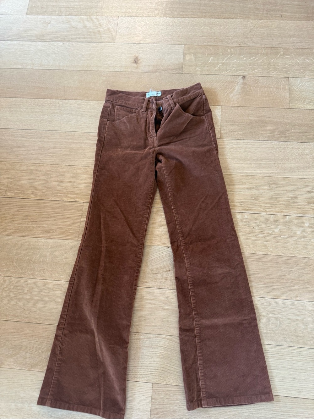 Nili Lotan Corduroy Brown Pants